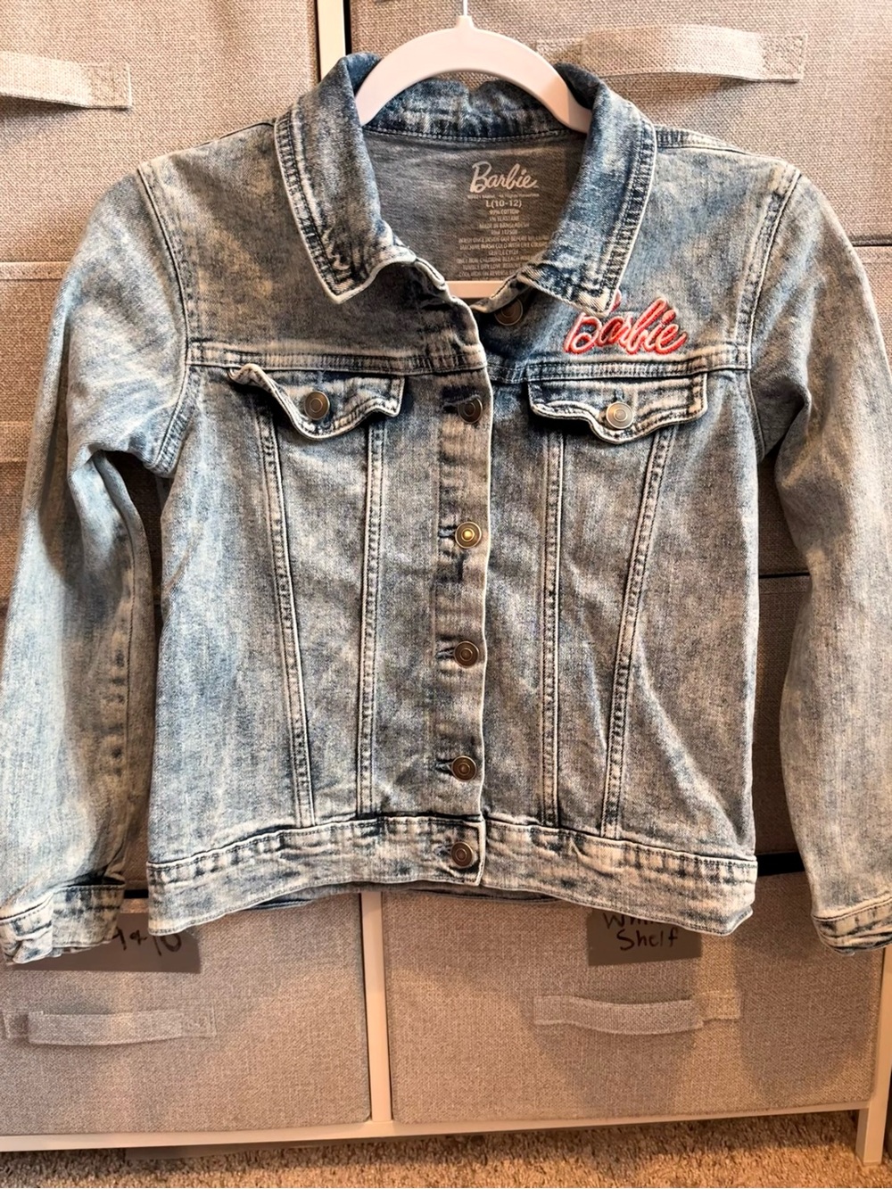 Barbie 10/12 girls jacket vintage inspired